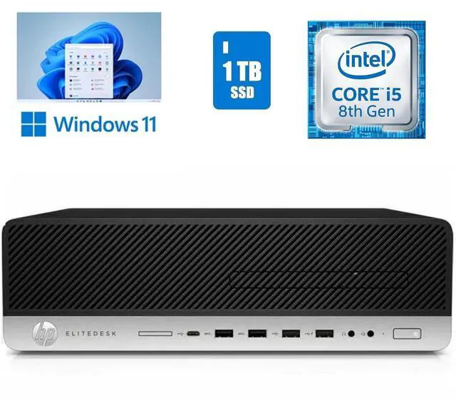 美品、高性能＞ EliteDesk G4 i5T/32GB/1TB・Office Restored HP EliteDesk 800 G4 Tower Desktop Computer | Intel