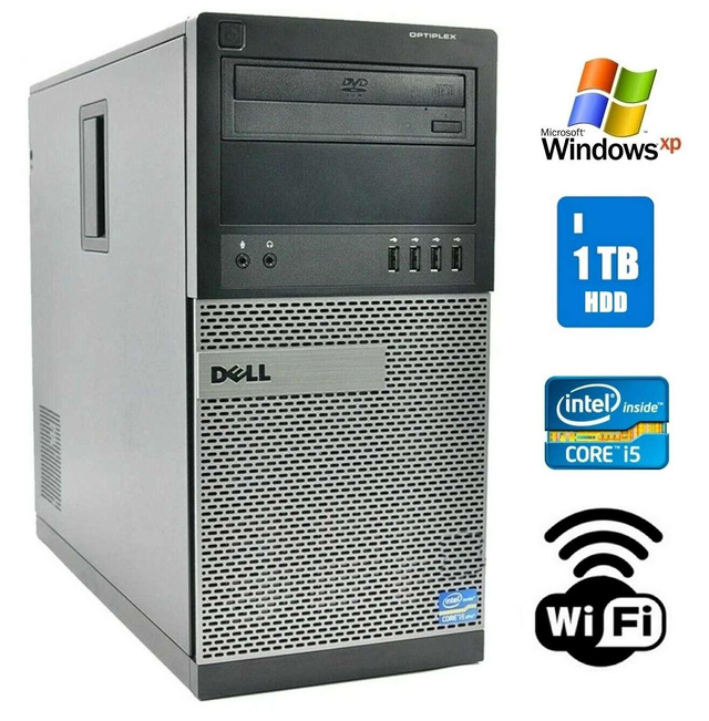 Dell OptiPlex 7040 MT Desktop Bundle With 23" Monitor – Win 11, Ryzen 5 Pro, 32GB RAM, 1TB SSD