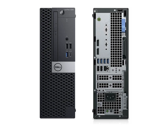 Alt view image 2 of 7 - Dell OptiPlex 5060 SFF Core i5-8500 8th Gen Desktop Computer 16GB DDR4 RAM 240GB SSD Wi-Fi Windows 11 Pro (Refurbished)