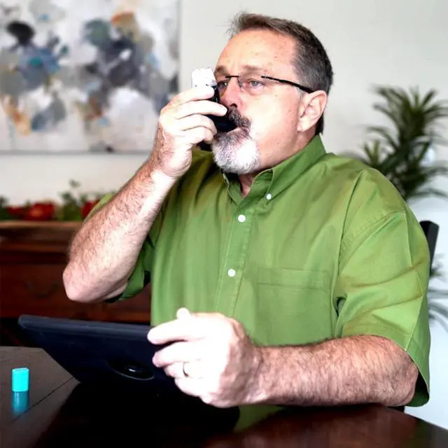 Alt view image 3 of 7 - AirPhysio Natural Breathing Lung Expander & Mucus Removal Device, Exercise & Cleanse Therapy Aid Improves Sleep & Fitness, Treatment for COPD,Asthma,Bronchitis,Cystic Fibrosis, Smokers Relief