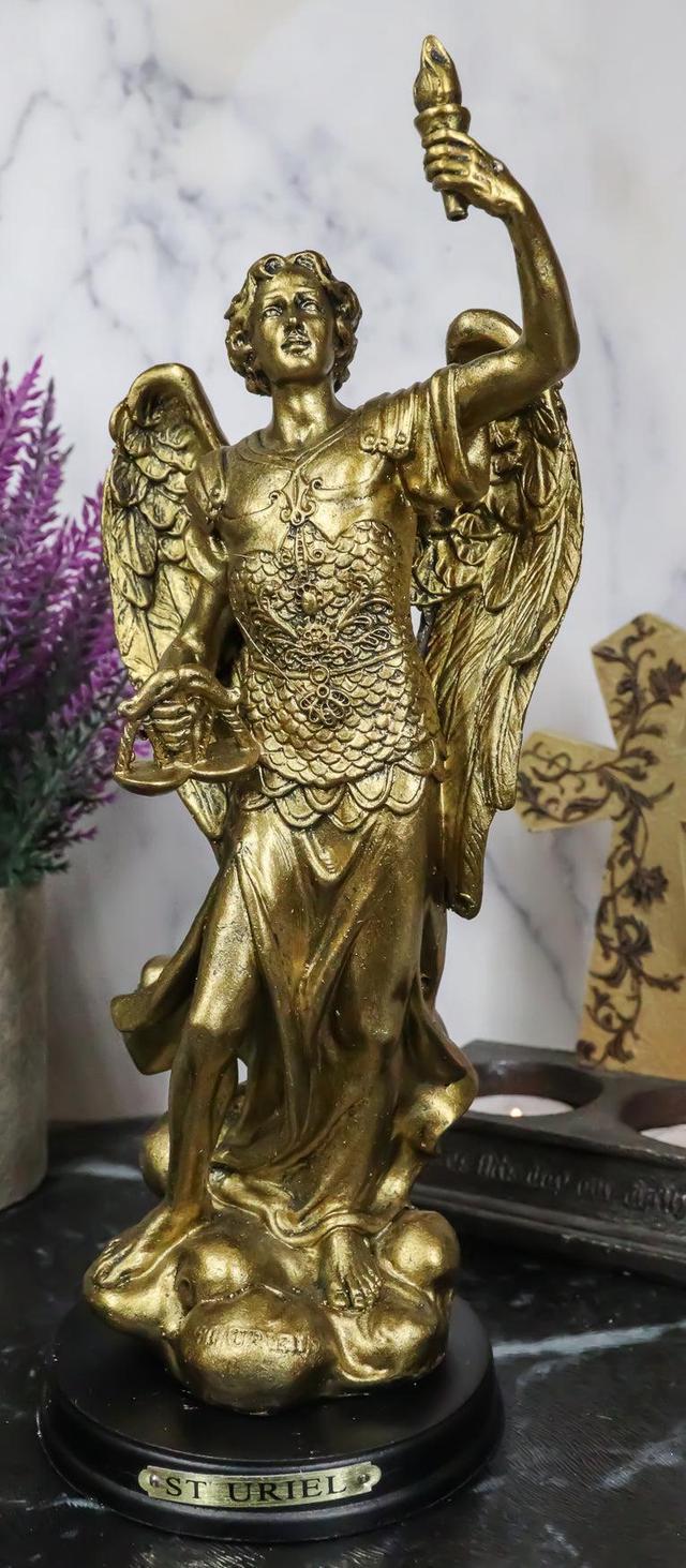 Catholic Saint Uriel The Archangel Statue 8