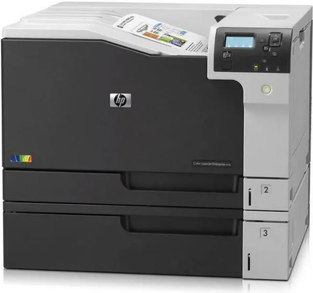 Alt view image 3 of 3 - HP D3L09A Laserjet M750Dn Laser Printer - Color - 600 X 600 Dpi Print - Plain Paper Print - Desktop - 30 Ppm Mono / 30 Ppm Color Print - 2350 Sheets Input - 120000 Pages Per Month - Automatic Duplex