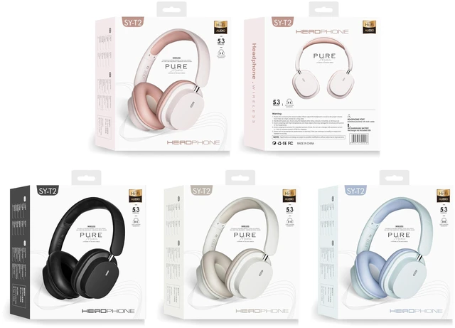 Alt view image 4 of 7 - Bluetooth Headphones Over Ear, 12 Hours Playtime Wireless Headphones with Microphone, Foldable Lightweight Headset with Deep Bass, HiFi Stereo Sound Low Latency for Travel Work Cellphone