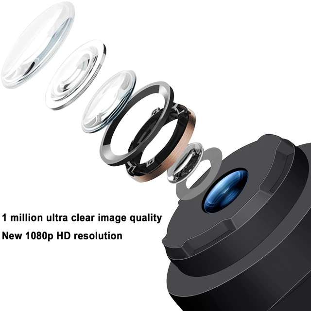 Alt view image 2 of 6 - Hidden Camera,Mini Camera,Spy Camera Wireless for Home Security,Small Indoor Cam with & ,Cameras for Pet/Baby, Camaras Espias Ocultas