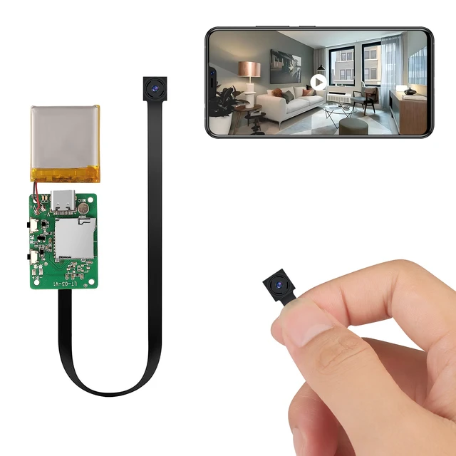 Main image of Hidden Camera,Mini Camera,Spy Camera Wireless for Home Security,Small Indoor Cam with & ,Cameras for Pet/Baby, Camaras Espias Ocultas