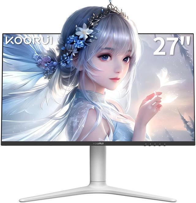 KOORUI 27 Gaming Monitor, WQHD (2560 x 1440), 240HZ, Mini-LED, 95% DCI-P3  99% Adobe RGB 100% sRGB, Display HDR 1000, Tilt Pivot Swivel Height