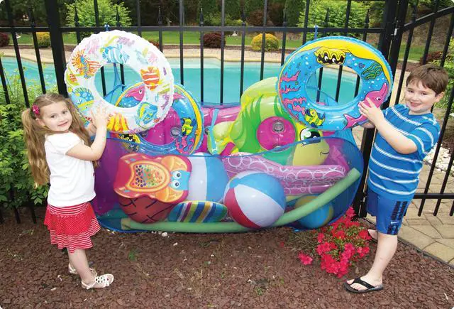 Alt view image 8 of 11 - Water Tech Pool Blaster Swimming Pool Raft Float Iatables Toy Pouch Holder