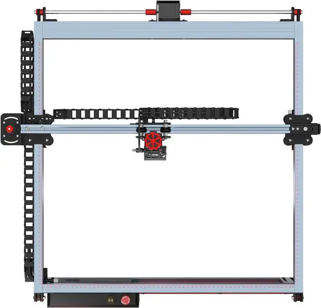 Alt view image 5 of 6 - Twotrees TS2 Diode Pro Laser Engraver, 10W Laser Cutter Engraving Machine for Personalized Gifts, Laser Engraver for Wood and Metal, Acrylic, Glass, etc.