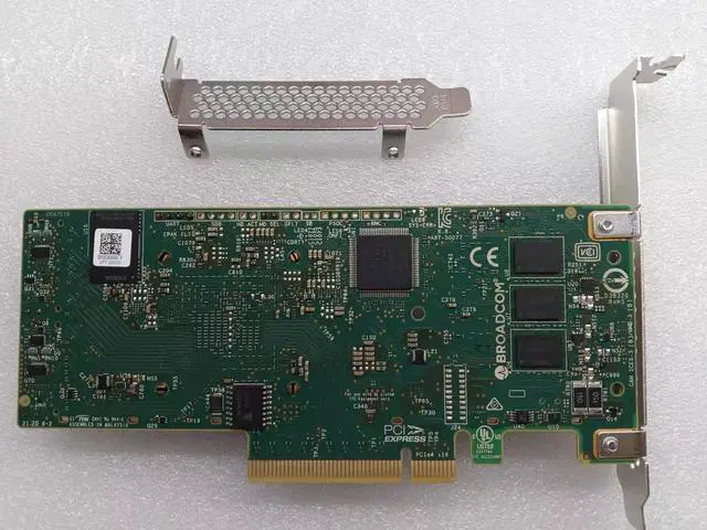 Alt view image 2 of 7 - BROADCOM 9560-16i 05-50077-00 SAS3916 8GB cache PCIe 4.0x8 array card
