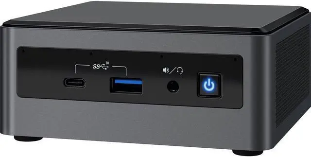 Alt view image 2 of 3 - NUC10i3FNH mini computer, i3-10110U up to 4.1GHz, RAM, SSD, HDMI, Thunderbolt, card reader, Wi-Fi, Bluetooth, Windows 10 Pro (not including memory and hard disk, need to be purchased separately)