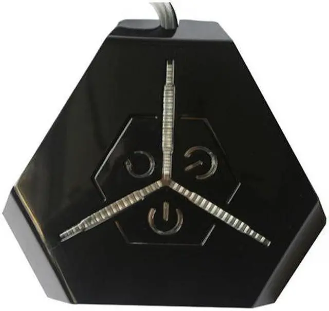 Alt view image 2 of 3 - Cross border computer desktop power on/off button V6 Internet cafe host box power on/off button External extension cable Black