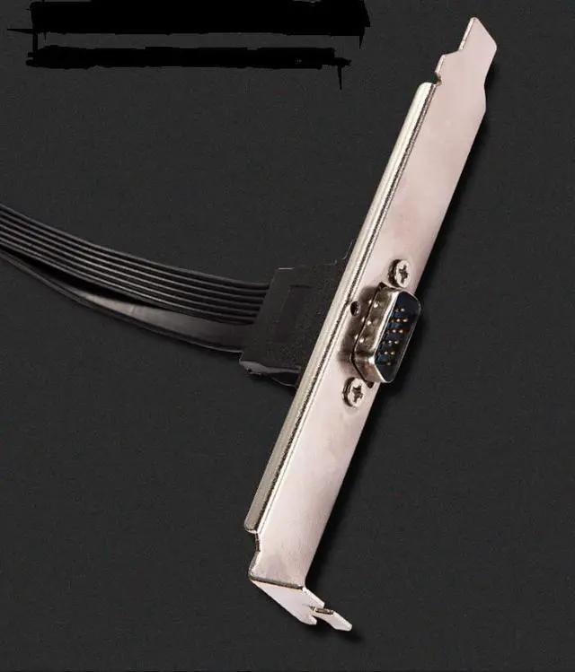 Alt view image 3 of 3 - Cross border computer desktop power on/off button V6 Internet cafe host box power on/off button External extension cable Black