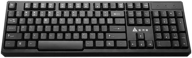 Alt view image 3 of 4 - Jinheda KM036 Desktop Notebook Computer Cable Keyboard Mouse USB Mouse Business Office Keyboard and Mouse Set