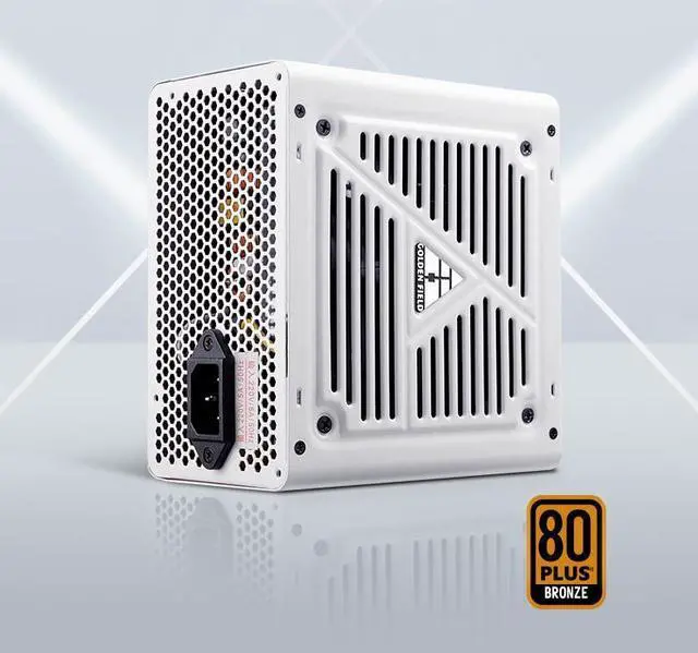 Alt view image 4 of 6 - Jinheda Rated 650W Desktop PC Host Battle Knife 700 Little White Edition 80PLUS Bronze Medal Dual Circuit Esports Game Power Supply