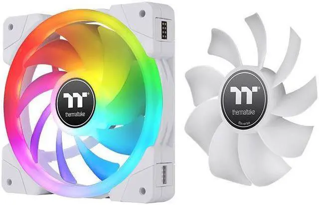 Alt view image 3 of 4 - Cross border TT desktop computer CPU case Yaoying SWAFAN EX14 RGB heat sink ARGB dazzling divine light synchronous silent temperature control fan