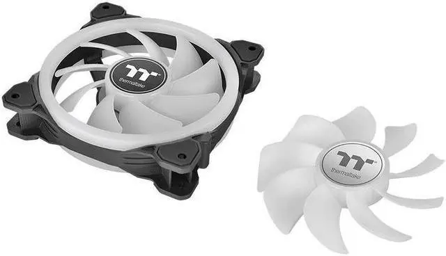 Alt view image 2 of 6 - Desktop computer host CPU chassis water-cooled heat sink Yaoying SWAFAN 14 RGB front and back fan blades RGB illusion synchronous silent fan
