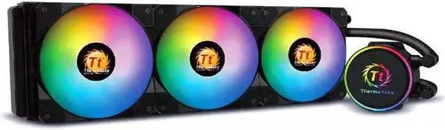 Main image of Xuanfeng 360 desktop computer host CPU integrated water-cooled radiator Xuanfeng X360 RGB colorful temperature controlled silent fan