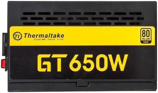 Alt view image 2 of 5 - Cross border Tt rated 650W desktop computer host GT 650W full voltage 80PLUS gold medal full module gaming power supply