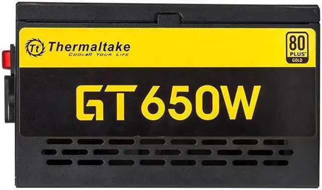 Alt view image 5 of 5 - Cross border Tt rated 650W desktop computer host GT 650W full voltage 80PLUS gold medal full module gaming power supply