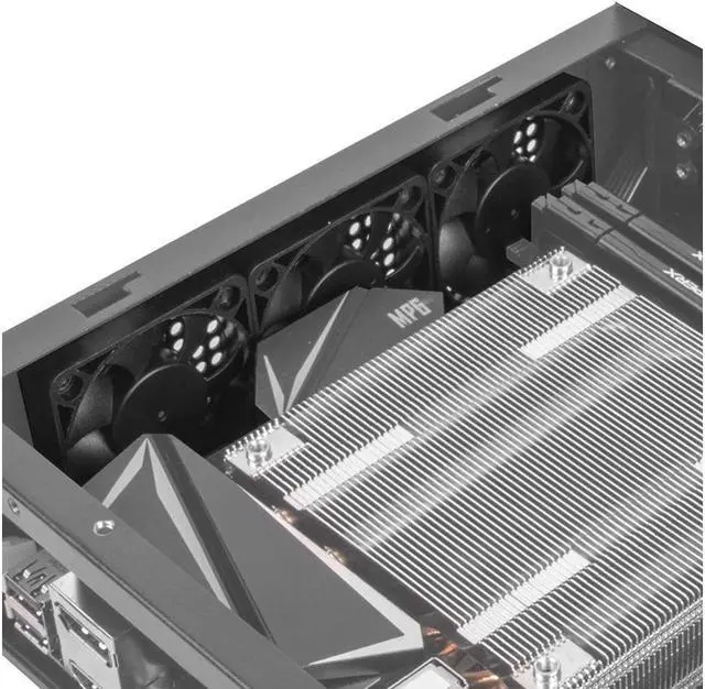 Alt view image 4 of 5 - ML10B SilverStone Technology Super Compact and Modular Mini-ITX Chassis
