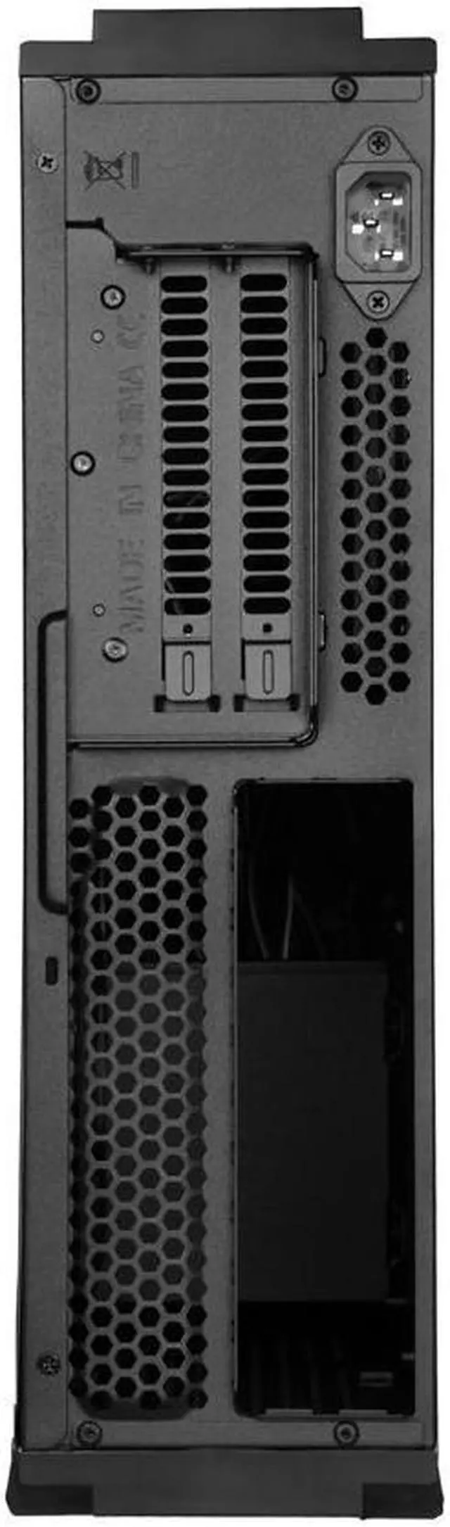 Alt view image 3 of 6 - Case for Mini-ITX Motherboards with integrated Addressable RGB Lighting (RVZ03B-ARGB)