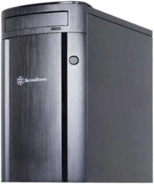 Main image of Panel/Secc Structure Micro Atx Mid Tower Computer Case Sg04b-F (Black)