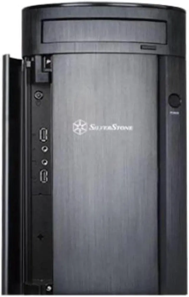 Alt view image 2 of 7 - Panel/Secc Structure Micro Atx Mid Tower Computer Case Sg04b-F (Black)