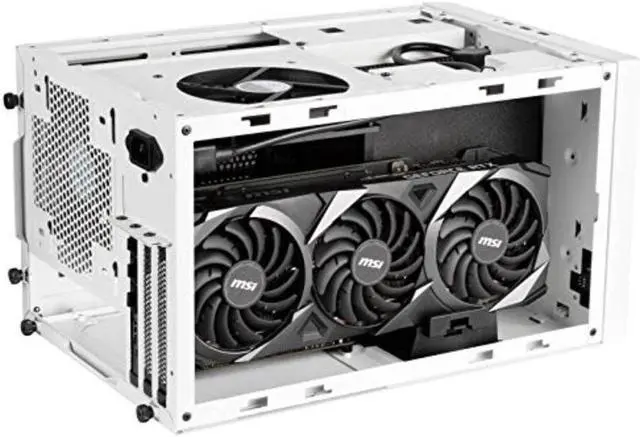 Alt view image 6 of 6 - SG14B,White,Small form factor chassis ,Plast front Panel,Steel body, (15.25" or 13.5")+ 13.5,32.5"drive bay, support mini-ITX/Mini DTX motherboard , 2USB 3.0 Type A, 1USB2.0,support ATX PSU