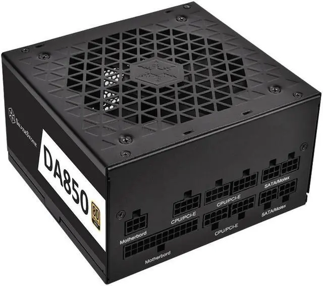 Alt view image 3 of 7 - SilverStone Technology  DA850R Gold 80 PLUS Gold 850W ATX 3.0 & PCIe 5.0 Fully Modular Power Supply
