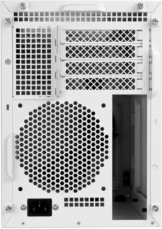 Alt view image 3 of 7 - SilverStone Technology SUGO 17 White Premium shoebox-Shaped Computer Chassis, SST-SG17W