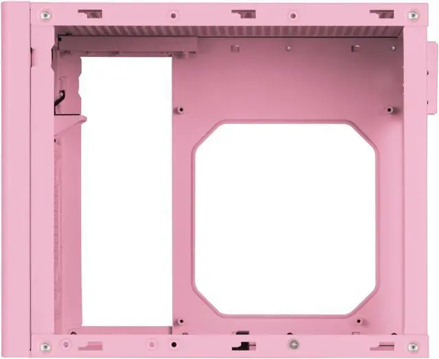 Alt view image 7 of 7 - SilverStone Technology SUGO 16 Pink Mini-ITX Small Form Factor case with All Metal Construction, SST-SG16P