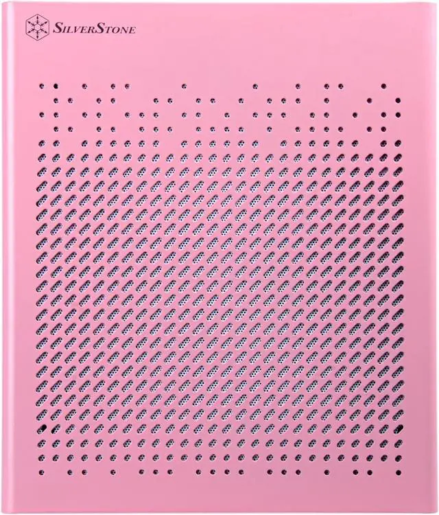 Alt view image 2 of 7 - SilverStone Technology SUGO 16 Pink Mini-ITX Small Form Factor case with All Metal Construction, SST-SG16P