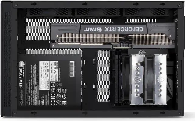Alt view image 7 of 7 - SilverStone Technology SUGO 17 White Premium shoebox-Shaped Computer Chassis, SST-SG17B