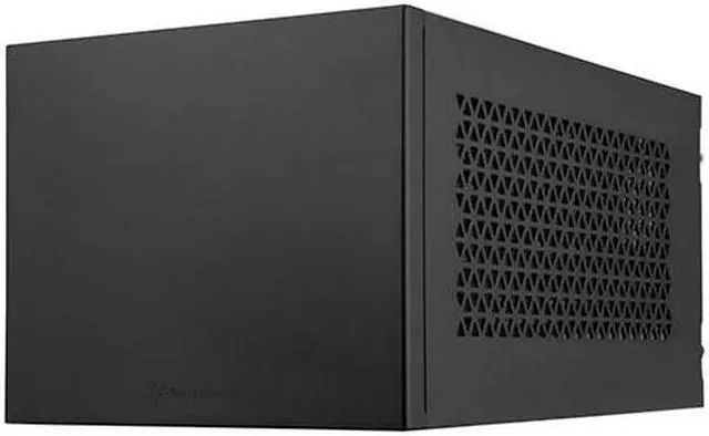 Alt view image 2 of 7 - SilverStone Technology SUGO 15, SG15, Black, Mini-ITX, Aluminum, Supports 3 Slot Full Length GPUs/ATX PSU / 240mm AIO, USB Type-C x 1, SST-SG15B