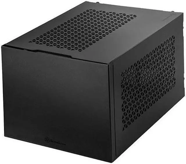 Alt view image 6 of 7 - SilverStone Technology SUGO 15, SG15, Black, Mini-ITX, Aluminum, Supports 3 Slot Full Length GPUs/ATX PSU / 240mm AIO, USB Type-C x 1, SST-SG15B