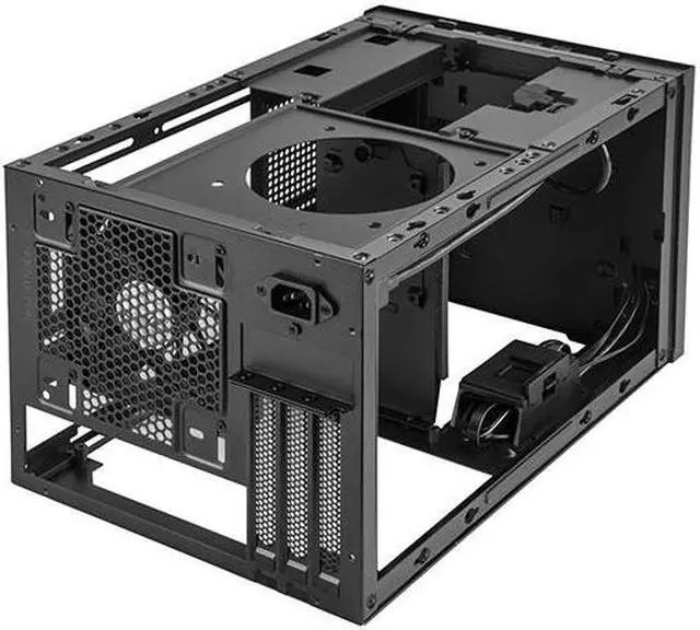 Alt view image 7 of 7 - SilverStone Technology SUGO 15, SG15, Black, Mini-ITX, Aluminum, Supports 3 Slot Full Length GPUs/ATX PSU / 240mm AIO, USB Type-C x 1, SST-SG15B