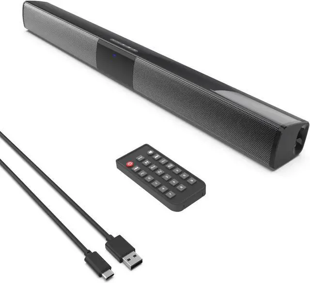 Main image of INFIBLA Soundbar Speakers, Bluetooth 5.0 TV Soundbar, HD Audio Stereo Soundbar Surround Sound Home Cinema with Remote Control, Support RCA AUX TF-CARD