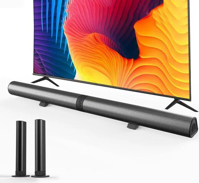 Main image of INFIBLA TV Sound Bars, Detachable 2 in 1 Bluetooth 5.3 Sound Bar for TV, 29 inch 2.2 Channel TV Speaker for Surround Sound System, Optical/Aux/USB