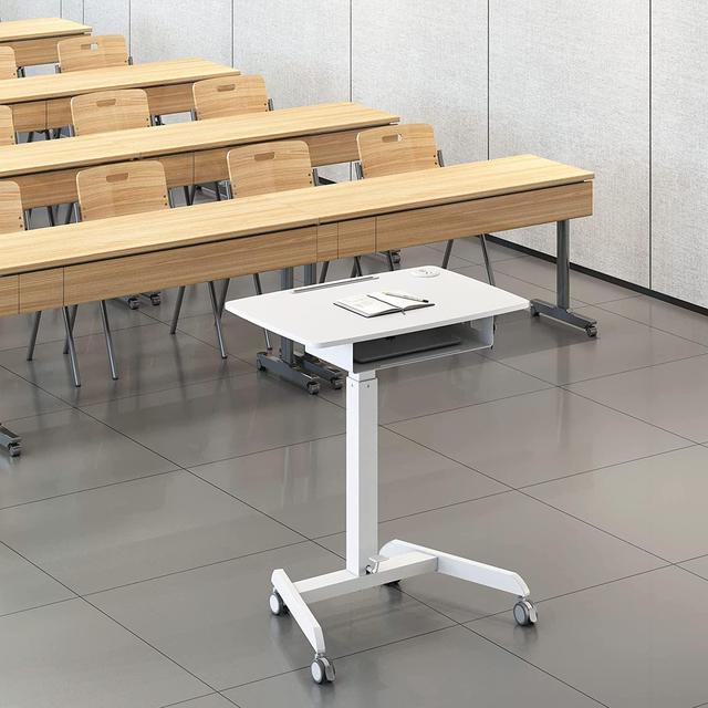 Stand Steady Multifunctional Podium | Lectern | Laptop Stand | Mobile Workstation! Excellent Use for Classrooms, Offices, and H