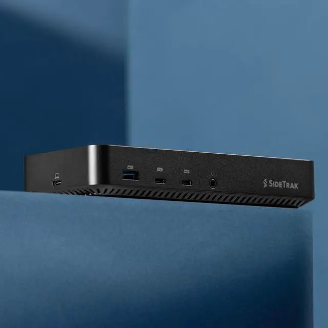Alt view image 2 of 7 - SideTrak 4K Docking Station | 13 Port High-Speed USB-C Dock with 4K Resolution | Laptop Docking Station Dual Monitor / Triple Monitor | Compatible with Windows, Mac, Chrome