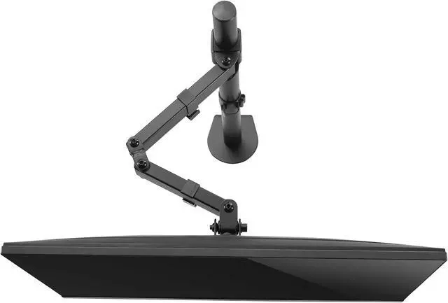 Alt view image 5 of 7 - Stand Steady Dual Monitor Mount| Clamp-On Height Adjustable Monitor Arm Vesa Mount | Fits 1 Screen 13 - 32 Inches | Black