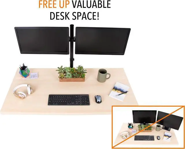 Alt view image 2 of 7 - Stand Steady Dual Monitor Arm