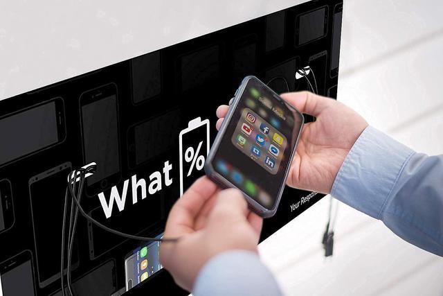 Alt view image 7 of 7 - KwikBoost 8 Device Freestanding Charging Station - Black Graphic