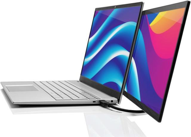 Alt view image 7 of 7 - SideTrak Swivel Pro Touch | Touchscreen Ultra Slim Attachable Portable Monitor for Laptop