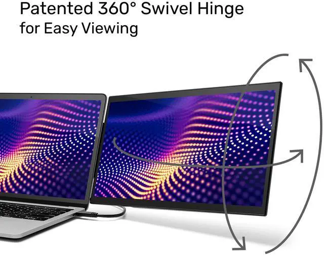 Alt view image 2 of 7 - SideTrak Swivel Pro 13.3'' Portable Monitor for Laptop (13.3'' Single Monitor)