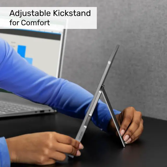 Alt view image 4 of 7 - SideTrak Solo Essential 15.6'' Portable Monitor Extender, FHD LCD Laptop Dual Screen with Kickstand, Compatible with Mac, PC, Chrome, Powered by USB or HDMI port