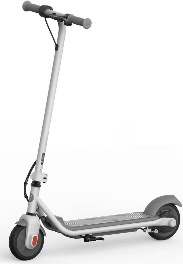 Segway C9 Folding Electric Scooter For Teens and Kids, Grey | 11 mph 6.2 mi Range | 150W | 132 lb weight limit | Spring Sports Protective - Newegg.com