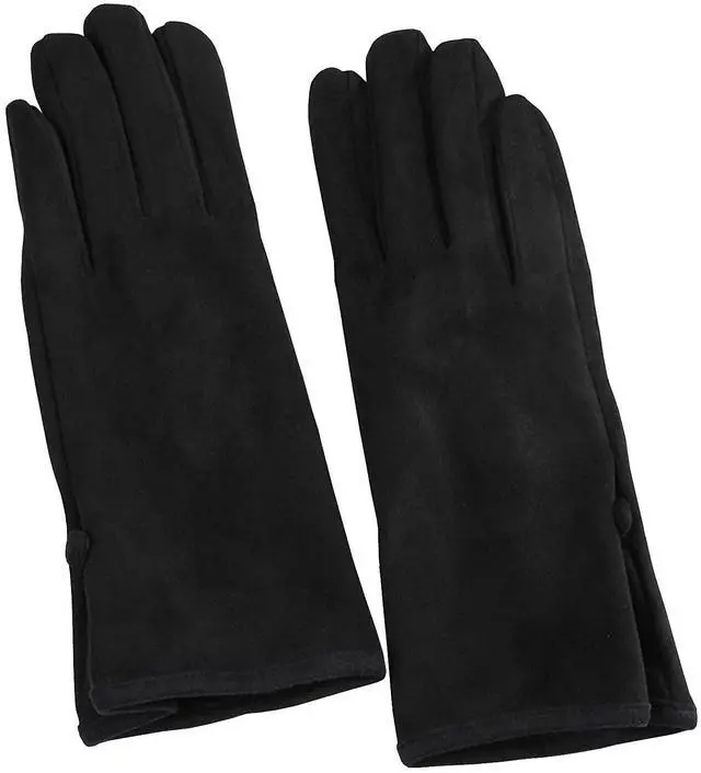 Main image of Women Winter Warm Gloves with Touch Screen Fingers, Touchscreen Texting Fleece Lined Windproof Driving Glove W-G-2 (Black)