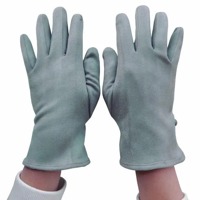 Alt view image 3 of 7 - Women Winter Warm Gloves With Touch Screen Fingers, Touchscreen Texting Fleece Lined Windproof Driving Glove W-G-2 (Grey)
