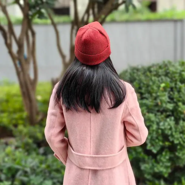 Alt view image 3 of 5 - Winter Beanie Hat for Men & Women, Unisex Thick Wool Knit Hat with Warm Fleece Lined, Winter Knitted Skull Cap U-SY-M1 (US, Alpha, One Size, Burgundy)